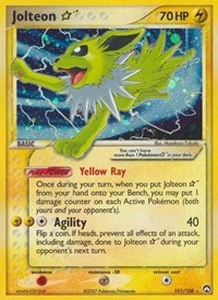 Jolteon Star | 101/108 | Holofoil | Power Keepers