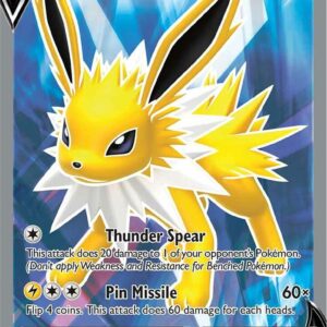 Jolteon V (Full Art) 177/203 Holofoil SWSH07: Evolving Skies Jolteon V (Full Art) 177/203 Holofoil SWSH07: Evolving Skies