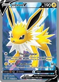 Jolteon V (Full Art) | 177/203 | Holofoil | SWSH07: Evolving Skies