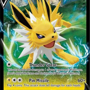 Jolteon V SWSH151 Holofoil SWSH: Sword & Shield Promo Cards