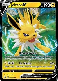 Jolteon V | SWSH151 | Holofoil | SWSH: Sword & Shield Promo Cards