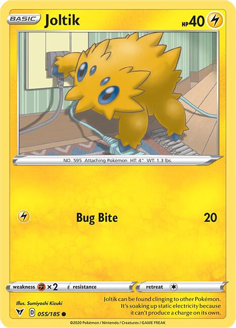 Joltik 055/185 Normal SWSH04: Vivid Voltage