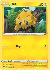 Joltik | 070/202 | Reverse Holofoil | SWSH01: Sword & Shield Base Set