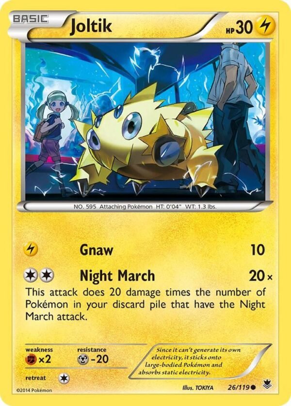 Joltik 26/119 Reverse Holofoil XY – Phantom Forces