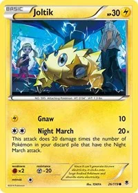 Joltik | 26/119 | Reverse Holofoil | XY - Phantom Forces