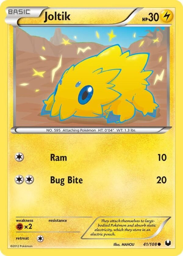 Joltik (41) 41/108 Reverse Holofoil Dark Explorers