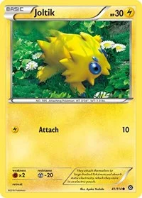 Joltik | 41/114 | Reverse Holofoil | XY - Steam Siege