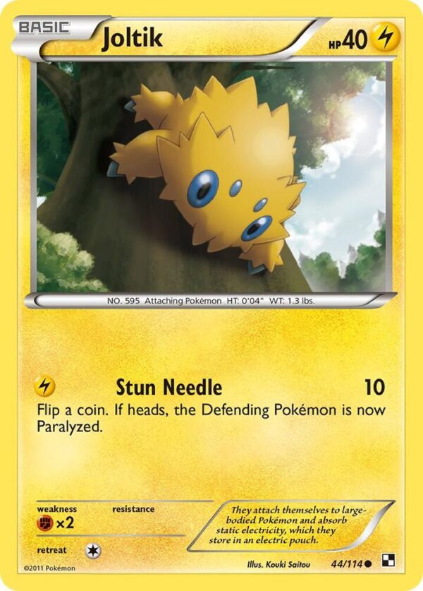 Joltik (44) 44/114 Normal Black and White