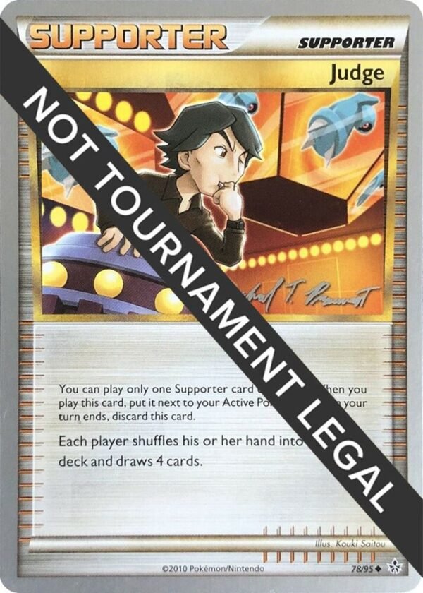 Judge 2010 (Michael Pramawat) 78/95 Normal World Championship Decks