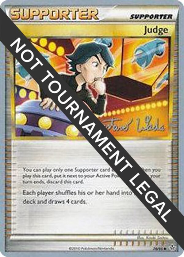 Judge 2011 (Gustavo Wada) 78/95 Normal World Championship Decks Judge 2011 (Gustavo Wada) 78/95 Normal World Championship Decks