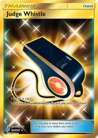 Judge Whistle (Secret) | 194/181 | Holofoil | SM - Team Up