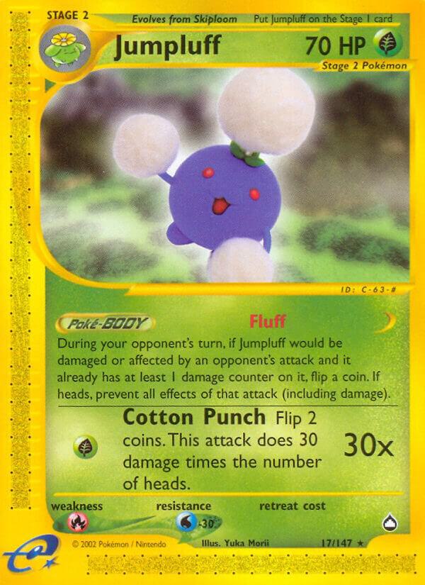 Jumpluff 017/147 Reverse Holofoil Aquapolis