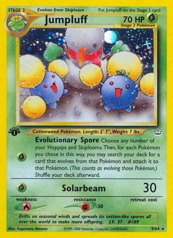 Jumpluff 09/64 Unlimited Holofoil Neo Revelation