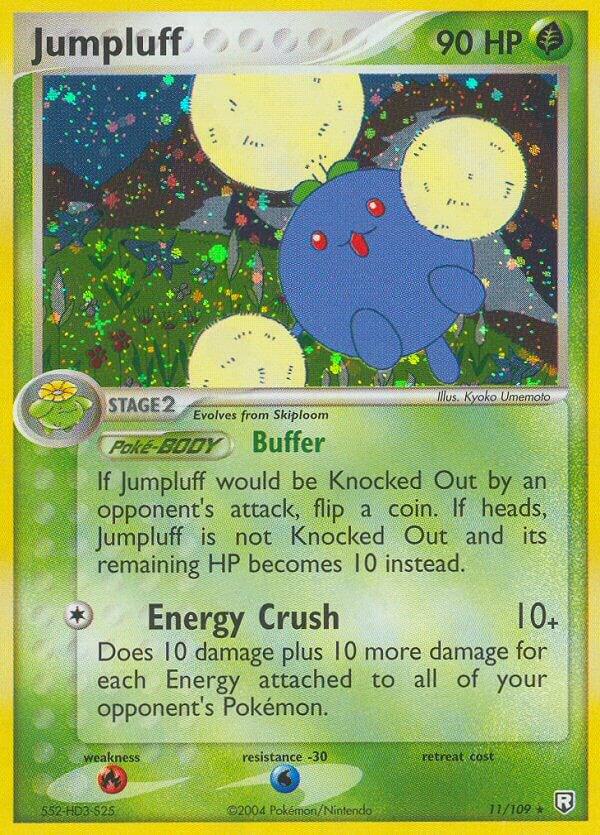 Jumpluff 11/109 Reverse Holofoil Team Rocket Returns
