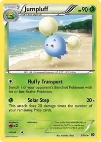Jumpluff | 5/114 | Reverse Holofoil | XY - Steam Siege