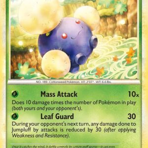 Jumpluff 6/123 Reverse Holofoil HeartGold SoulSilver Jumpluff 6/123 Reverse Holofoil HeartGold SoulSilver