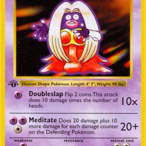 Jynx 031/102 1st Edition Base Set (Shadowless)