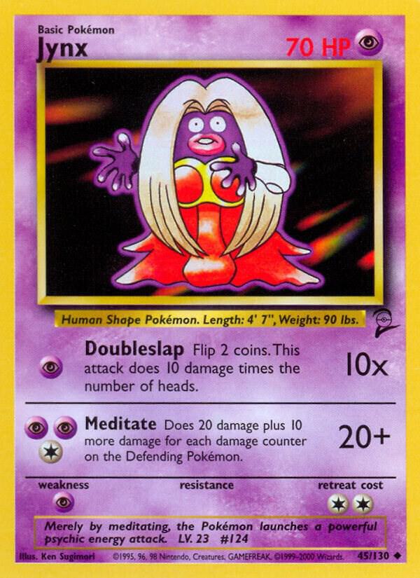 Jynx 045/130 Normal Base Set 2