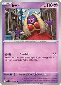 Jynx | 057/132 | Reverse Holofoil | ME01: Mega Evolution Jynx | 057/132 | Reverse Holofoil | ME01: Mega Evolution