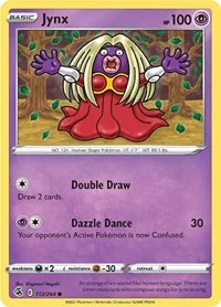 Jynx | 112/264 | Reverse Holofoil | SWSH08: Fusion Strike