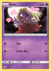 Jynx | 30/68 | Reverse Holofoil | Hidden Fates