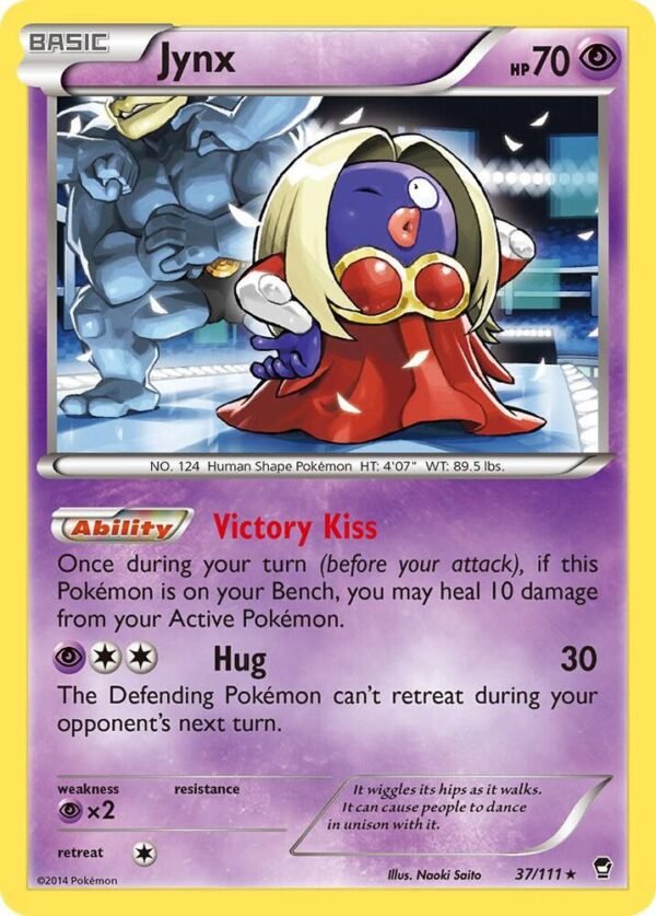 Jynx 37/111 Reverse Holofoil XY – Furious Fists