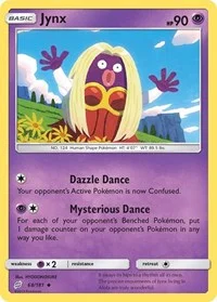 Jynx | 68/181 | Reverse Holofoil | SM - Team Up