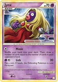 Jynx | 69/123 | Normal | HeartGold SoulSilver