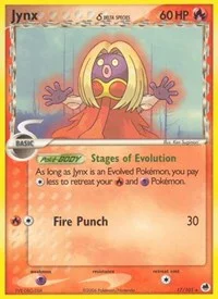 Jynx (Delta Species) | 17/101 | Reverse Holofoil | Dragon Frontiers