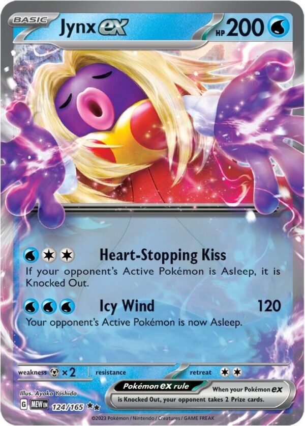 Jynx ex 124/165 Holofoil SV: Scarlet & Violet 151