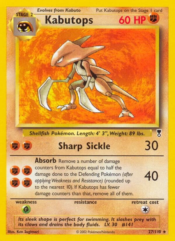 Kabutops 027/110 Normal Legendary Collection