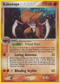 Kabutops | 10/108 | Reverse Holofoil | Power Keepers