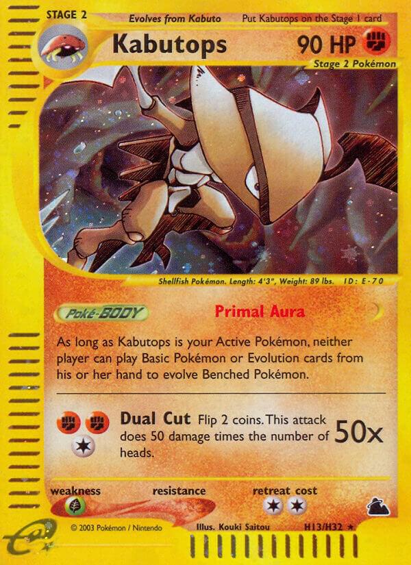 Kabutops (H13) H13/H32 Holofoil Skyridge Kabutops (H13) H13/H32 Holofoil Skyridge