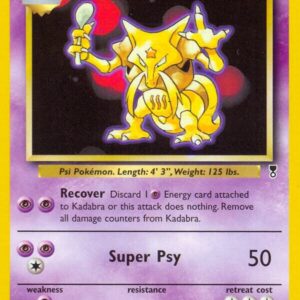 Kadabra 049/110 Reverse Holofoil Legendary Collection