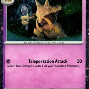 Kadabra 064/165 (Cosmos Holo) Holofoil Miscellaneous Cards & Products