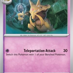 Kadabra 064/165 Reverse Holofoil SV: Scarlet & Violet 151