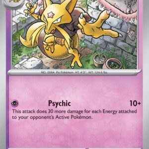 Kadabra 081/167 Normal SV06: Twilight Masquerade