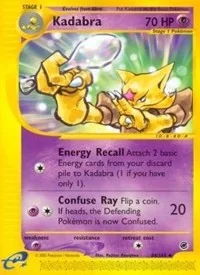 Kadabra | 084/165 | Reverse Holofoil | Expedition