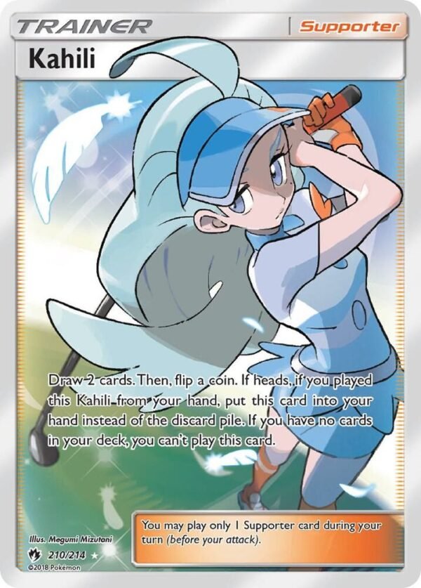Kahili (Full Art) 210/214 Holofoil SM – Lost Thunder