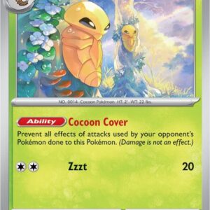 Kakuna 014/165 Reverse Holofoil SV: Scarlet & Violet 151