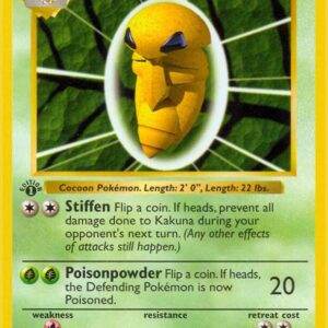 Kakuna 033/102 1st Edition Base Set (Shadowless) Kakuna 033/102 1st Edition Base Set (Shadowless)