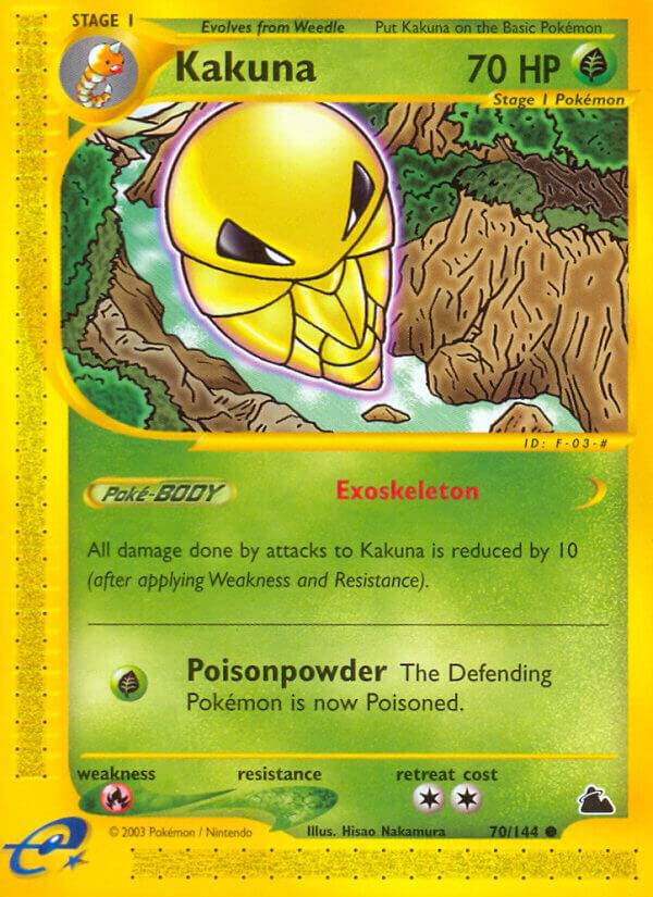 Kakuna 070/144 Reverse Holofoil Skyridge