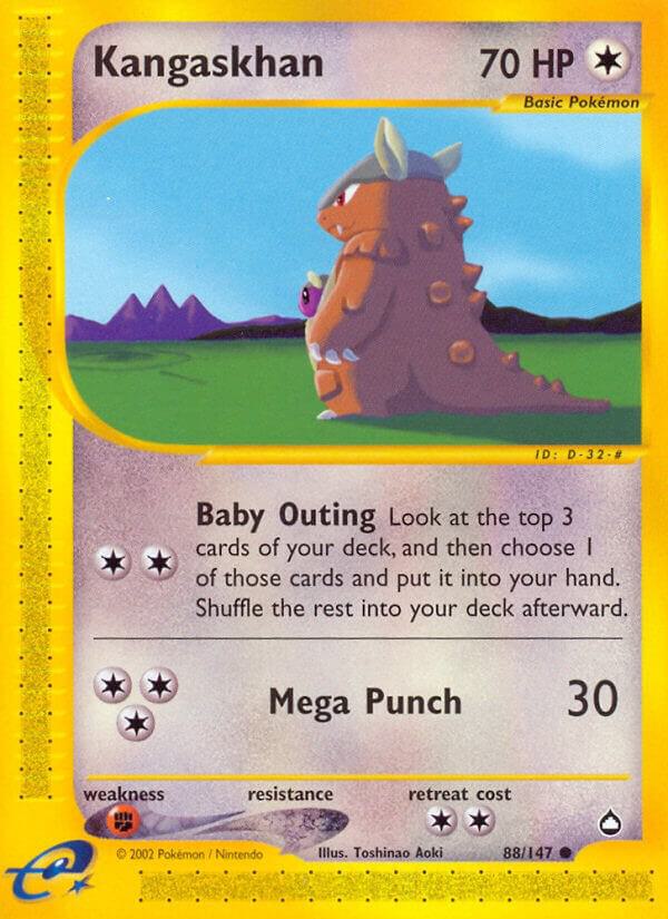 Kangaskhan 088/147 Reverse Holofoil Aquapolis