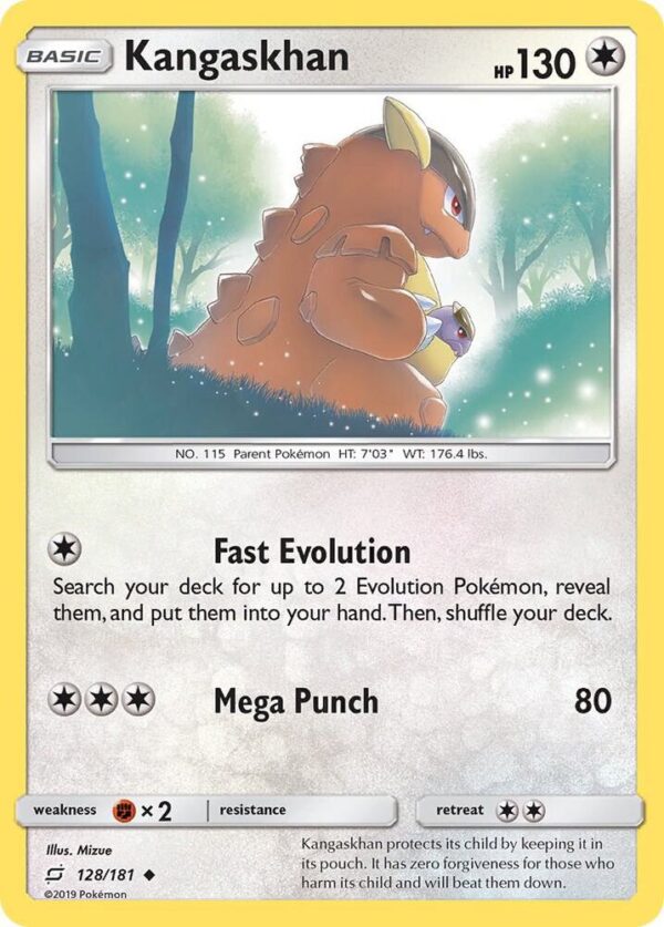 Kangaskhan 128/181 Normal SM – Team Up Kangaskhan 128/181 Normal SM – Team Up
