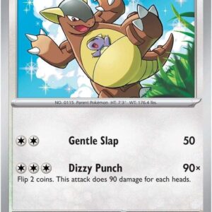 Kangaskhan 151/182 Normal SV10: Destined Rivals Kangaskhan 151/182 Normal SV10: Destined Rivals