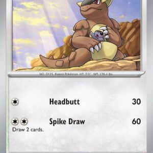 Kangaskhan 165/197 Reverse Holofoil SV03: Obsidian Flames