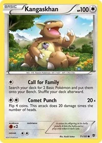 Kangaskhan | 71/101 | Reverse Holofoil | Plasma Blast