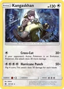 Kangaskhan | 99/149 (SM Base Set) | 099/149 | Normal | Deck Exclusives