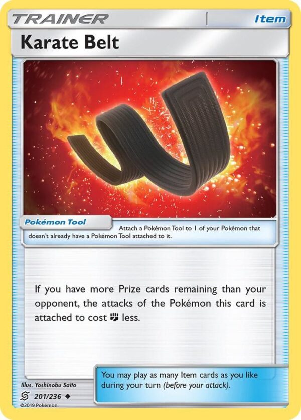 Karate Belt 201/236 Reverse Holofoil SM – Unified Minds
