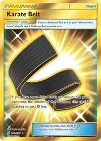 Karate Belt (Secret) | 252/236 | Holofoil | SM - Unified Minds